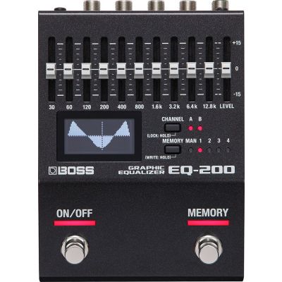 BOSS EQ-200 Graphic Equalizer - Effet Guitar électrique