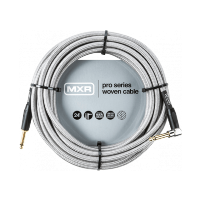 MXR DCIW24R Right angle braided jack cable 7.3m