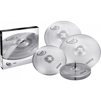 Sabian QTPC504 Quiet Tone 14 "-16" -18 "-20" cymbals pack