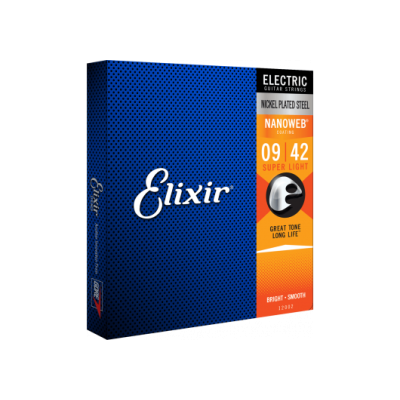 Elixir 12002 Electric Nanoweb XL 09-42