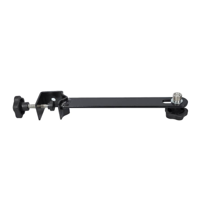 Gatt Audio GMA-10 microphone stand adaptor, black, bolt clamp, 5/8" thread, length 26,4 cm.