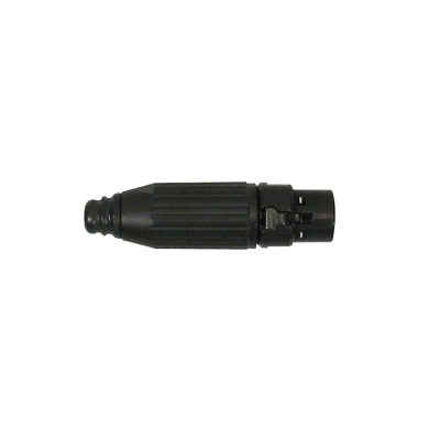 Switchcraft SC-AAA3FBLZ XLR plug, 3-pole, black, female