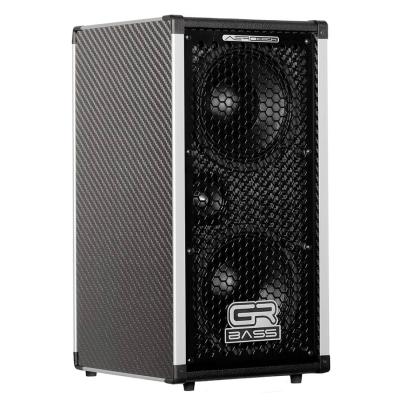 GRBass AT208/8 premium carbon fiber speaker cabinet, 2x8"+1" 500w 8kg, 8 ohm