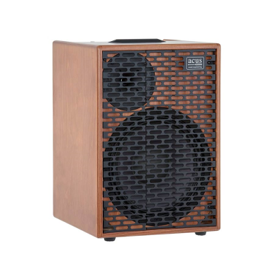 Acus OFS-10 acoustic instruments amplifier ONE FOR STREET 10, 120W, natural lacquered wood, no battery