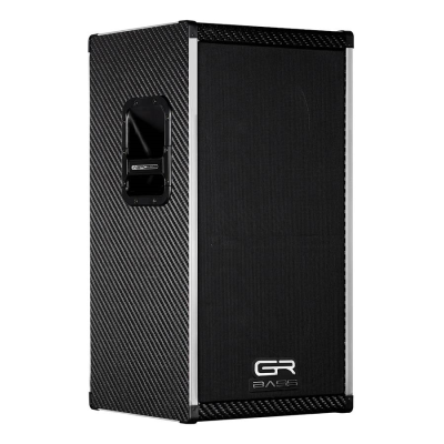 GRBass AT212sl/4(SL) premium carbon fiber slim speaker cabinet, 2x12"+1" 700w 9kg, 4 ohm