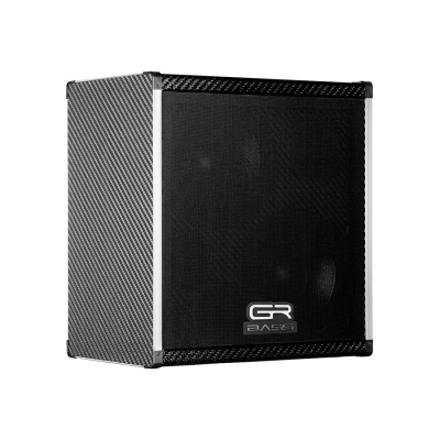 GRBass AT210+/8(SL) premium carbon fiber speaker cabinet, 2x10"+1" 600w 7.8kg, 8 ohm