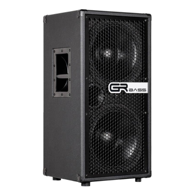GRBass 22GR212sl/4 2022 version - premium birch plywood slim speaker cabinet, 2x12"+1" 700w 17.6kg, 4 ohm