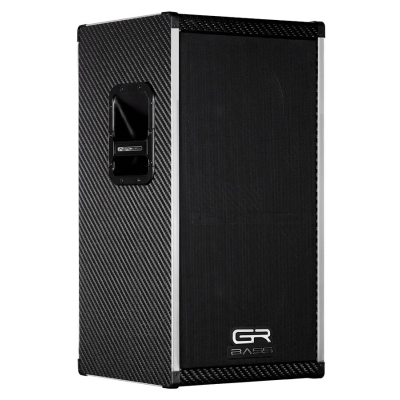 GRBass AT212sl-800AC premium carbon fiber active speaker cabinet, 2x12"+1" 800W