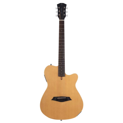 Sire Guitars G5 Series Larry Carlton mahonie + sparren elektrische gitaar, natuurlijk satijn