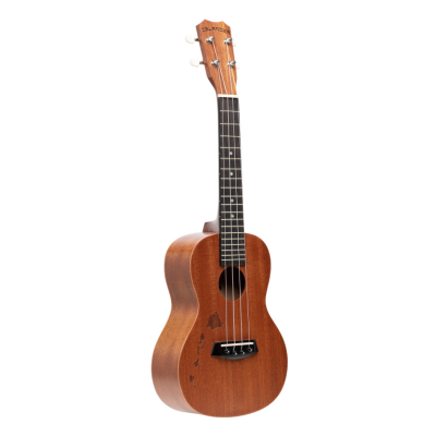 Islander MC-4-ISL Traditional concert ukulele with mahogany top with Hawaiian islands engraving