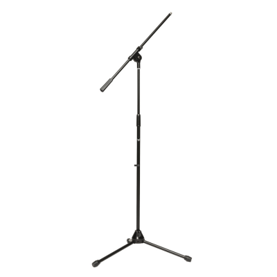 Stagg MIS-2022BK Microphone boom stand w/folding legs, heavy model
