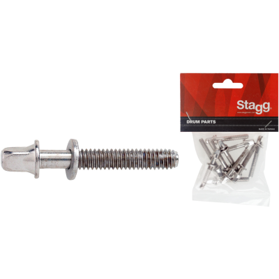 Stagg 4H-HP Spanbout voor tom & snaredrum (10 stuks) - 7/32 US x 32 mm