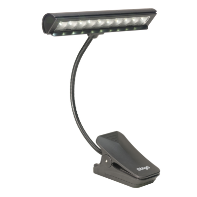 Stagg MUS-LED 10-2 Lampe LED multifonction à pince, à poser ou à fixer