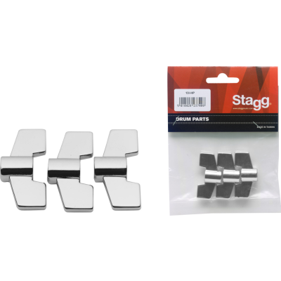 Stagg 13I-HP Generic M8 wing nuts (3 pieces)