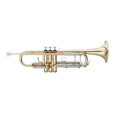 Levante LV-TR5205 Bes-trompet, ML-boring, goudmessing mondpijp