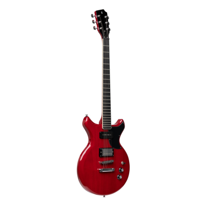Stagg SVY DC TCH Electric guitar, Silveray series, DC model, with solid mahogany body and double cutaway