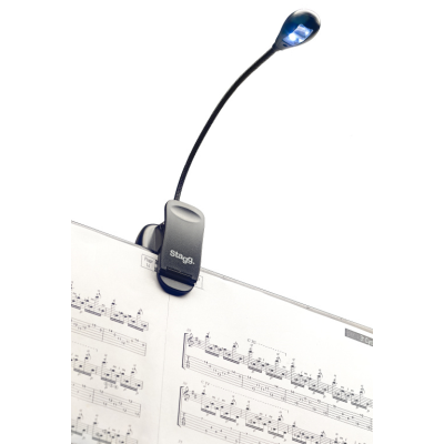 Stagg MUS-LED 2 Double lampe LED multifonction à pince, à poser ou à fixer