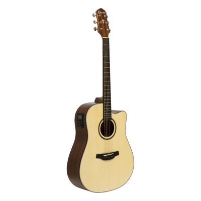 Crafter HD100-CE-N Silver Series 100, electro-acoustic guitar, drreadnought, cutaway, Engelmann spruce top