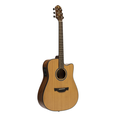 Crafter ABLE D630CE N Able Series 630 cutaway electro-acoustic dreadnought with solid cedar top