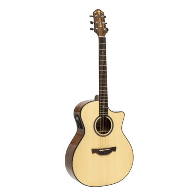 Crafter ABLE G600CE N Able Series 600 cutaway electro-acoustic grand auditorium with solid spruce top