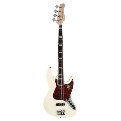 Sire Basses V7+ A4/AWH V7 2nd Gen Series Marcus Miller aulne guitare basse active 4 cordes blanc antique