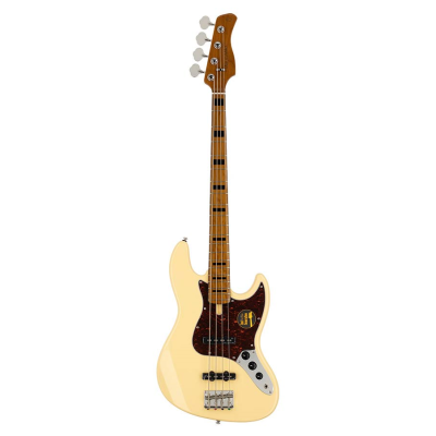 Sire Basses V5 A4/VWH V5 Series Marcus Miller aulne guitare basse passive 4 cordes vintage blanc