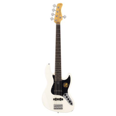Sire Basses V3+ 5/AWH V3 2nd Gen Series Marcus Miller 5-string active bass guitar antique white
