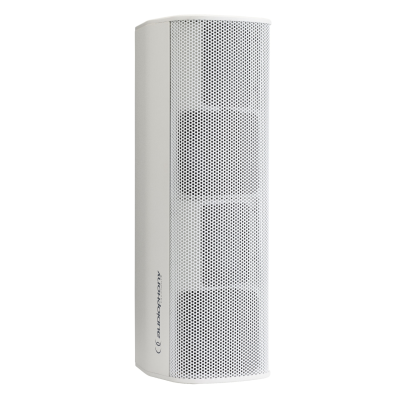 Audiophony iLINE43w 80W / 8 Ohms kolom voor installatie met 4x 3" luidsprekers - Wit