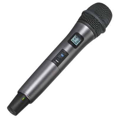 Audiophony UHF410-HAND-F5 UHF handheld microphone with dynamic cell - 500Mhz range