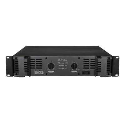 SYNQ PE-900 The Power Edge 'Class H' amplifiers are designed for pure power 2x 450Wrms / 4ohm