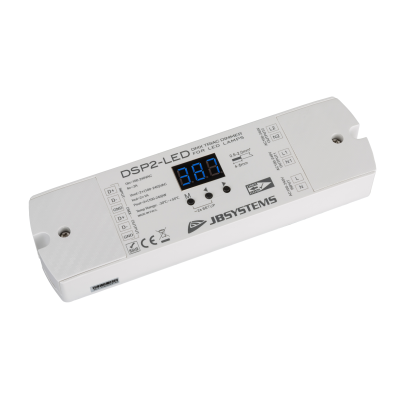 JB Systems DSP2-LED Triac dimmer / switch pack: 2 DMX kanalen voor 100-240Vac LED-lampen en andere kleine belastingen