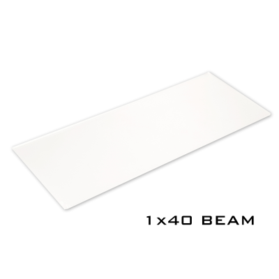 Briteq BT-CHROMA 800 - 1x40 beam Beam shaper voor BT-CHROMA 800: wijzigt de standaard lichtbundel in 1° horizontaal x 40° verticaal