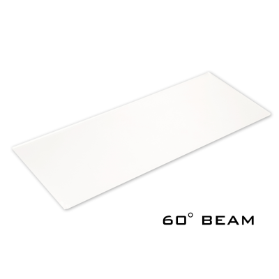 Briteq BT-CHROMA 800 - 60° beam Beam shaper for BT-CHROMA 800: changes the standard beam to 60° vertical x 60° horizontal