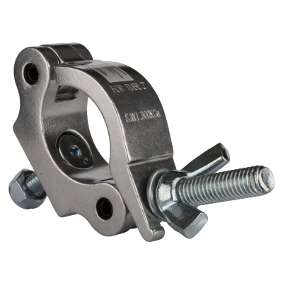 Briteq ALU CLAMP 301-V2 Mounting clamps for heavy-duty applications for tubes between 48 and 51 mm.