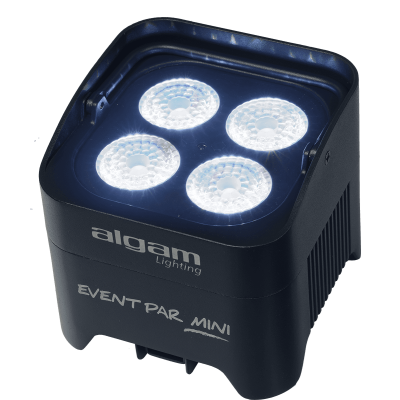 Algam Lighting EVENTPAR-MINI By battery 4 LED 10W RGBW IR