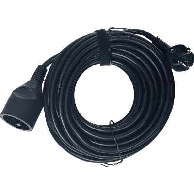 Algam Lighting PRO-10M Standard PVC H05VV -F 3G1.5mm² extension - 10m black