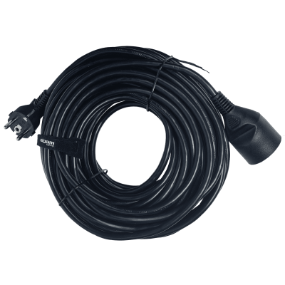 Algam Lighting PRO-20M Standard PVC H05VV -F 3G1.5mm² extension - 20m black