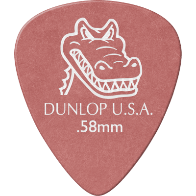 Dunlop 417R58 GATOR GRIP 0.58mm Sachet of 72