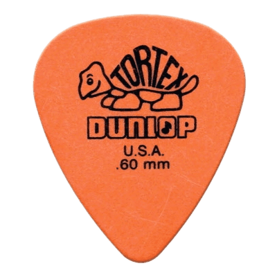 Dunlop 418R60 Tortex 0.60mm Sachet of 72