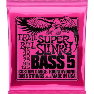 Ernie Ball 2824 Super Slinky 5 strings 45-125