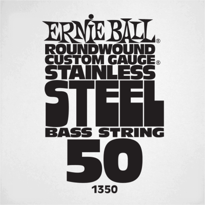 Ernie Ball 1350 Slinky Stainless Steel 50