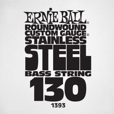 Ernie Ball 1393 Slinky Stainless Steel 130