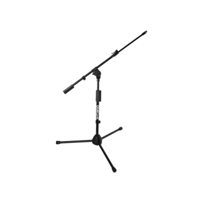 Quiklok A306BK Short microphone foot, telescopic pole, Tirk - Black base