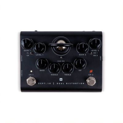 Blackstar DEPT.10 Dual Distortion 2ch Valve Distortion/Preamp FX Pedaal w.USB&DI out