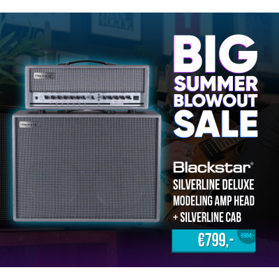 Blackstar Silverline Deluxe Head + Silverline Cabinet Stack - Guitar Amp