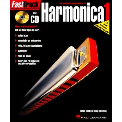 Hal Leonard FastTrack - Harmonica 1 (NL)