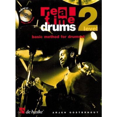 De Haske Publications Real Time Drums Level 2 (NL)