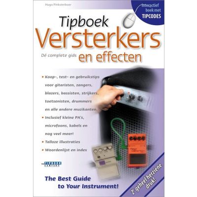 The Tipbook Company Tipboek Versterkers en Effecten