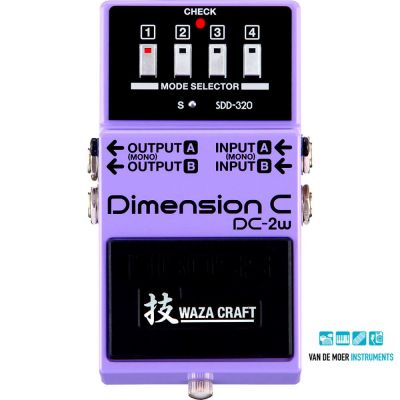 BOSS DC2-W Dimension Waza Craft Chorus - Effet Guitar électrique