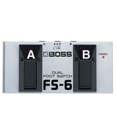 BOSS  FS-6 Double interrupteur aux pieds (latched and unlatched type)